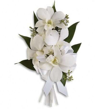 Graceful Orchids Corsage