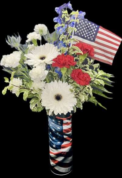 American Beauty Insulated Tumbler Bouquet